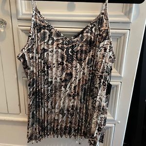 Snake Print Tank Top